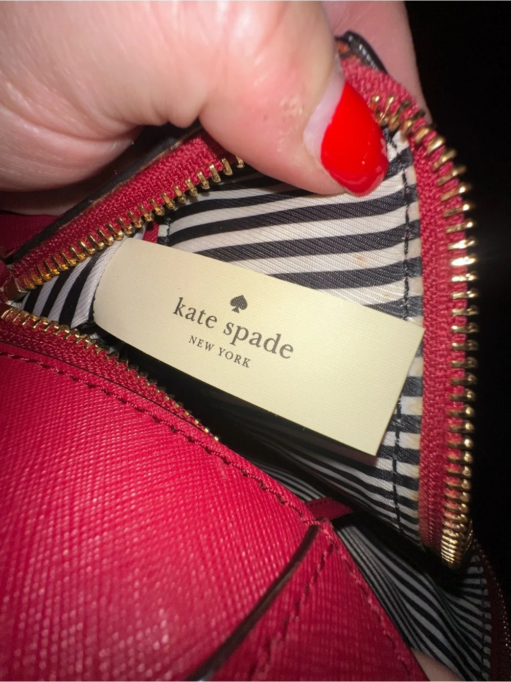 kate spade Red handbag
